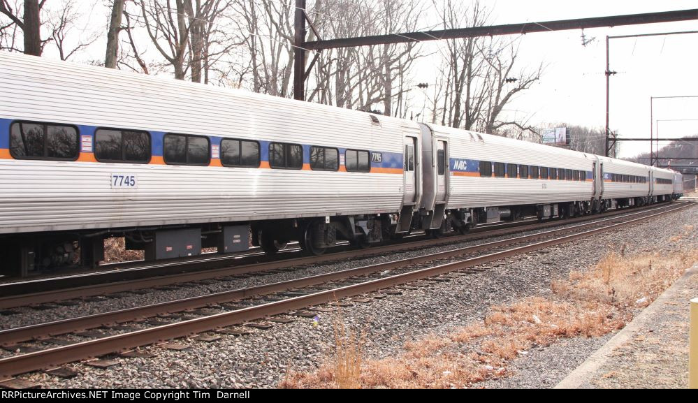 MARC 7745, 7753 on loan to SEPTA